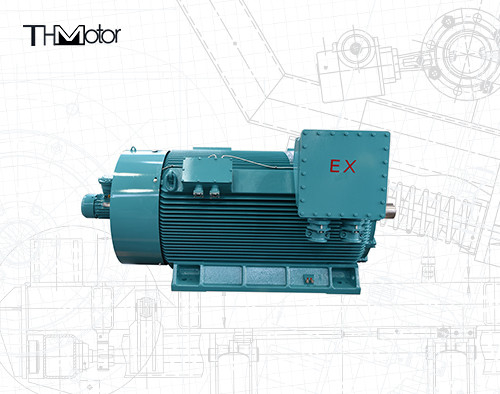 1000 kw 내지 12000 kw ExdIIBT4 Gb 방염 전동기 1500rpm VFD 모터