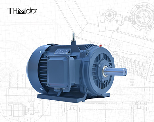 IP54/IP55 전압 DC 모터 4/6 폴 0.4-75kw 전력 홀로 샤프트 속도 1000 - 3000rpm