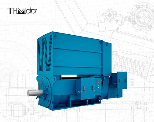 2200 kw 날조된 철강 고토크 코일형 로터 유도모터 B3 V1