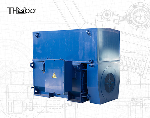 송풍기 1500RPM을 위한 IC611 6000 kw 3 단계 비동시적 도입 고전압 교류 전동기