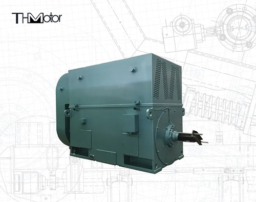 6000v-11000v 전압 400-6000kw의 전력 범위와 50hz의 주파수를 가진 고전압 전기 모터
