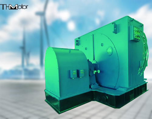 2200 kw 날조된 철강 고토크 코일형 로터 유도모터 B3 V1