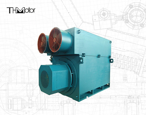 YRKS500-6 400 kw 내지 6000 kw 산업적 전기적 슬립링 코일형 로터 유도모터 11000v